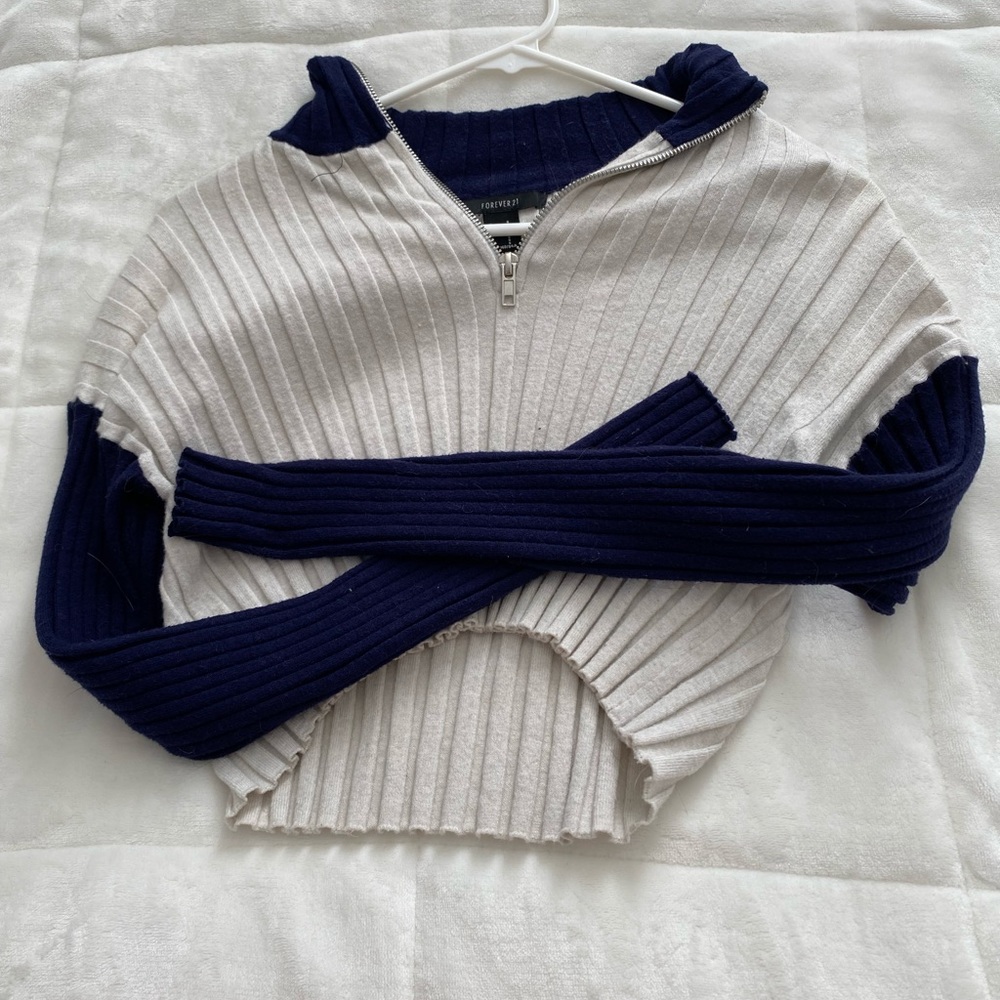 forever 21 cropped sweater
